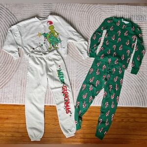 Women’s Christmas Grinch Clothes  - Size XS